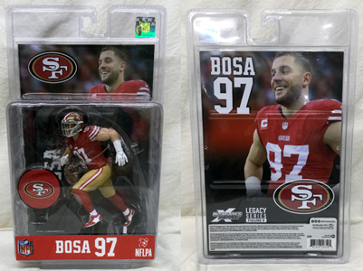 ニック・ボサ サンフランシスコ フォーティーナイナーズ マクファーレン レガシー シリーズ Nick Bosa San Francisco 49ers ニック・ボサ サンフランシスコ フォーティーナイナーズ マクファーレン レガシー シリーズ Nick Bosa San Francisco 49ers