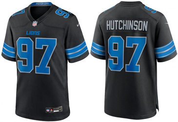 エイダン・ハッチンソン ナイキ ゲームジャージ (黒)/ Aidan Hutchinson Detroit Lions エイダン・ハッチンソン ナイキ ゲームジャージ (黒)/ Aidan Hutchinson Detroit Lions