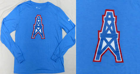 elV[ ^C^Y q[Xg IC[Y ObY Tennessee Titans goods Houston Oilers goods