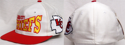 NFL ObY fbhXgbN dead stock Be[W vintage  Kansas City Chiefs JUXVeB `[tX CAP Lbv