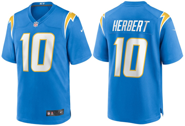 WXeBEn[o[g T[X `[W[X iCL Q[W[W (pE_[u[)/ Justin Herbert Los Angeles Chargers