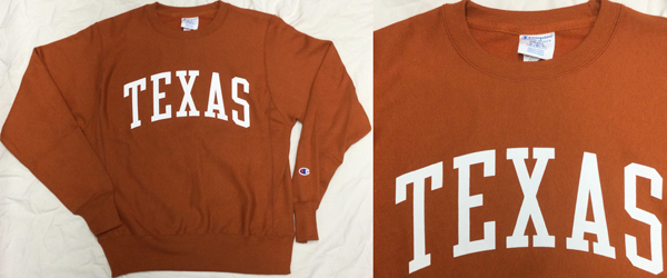 eLTX Oz[Y ObY `sI o[XEB[u g[i[ Texas Longhorns Champion Reverse Weave Sweatshirt