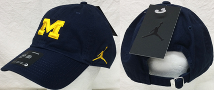 NCAA JbWObY JORDAN BRAND NIKE Michigan Wolverines hat cap ʔ 