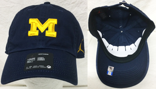 NCAA JbWObY JORDAN BRAND NIKE Michigan Wolverines hat cap ʔ 