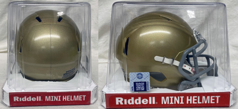 �m�[�g���_�� �t�@�C�e�B���O �A�C���b�V�� �O�b�Y �w�����b�g Notre Dame Fighting Irish Helmet