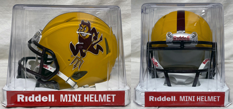 �A���]�i�X�e�C�g �T���f�r���Y �O�b�Y �w�����b�g Arizona State Sun Devils Helmet
