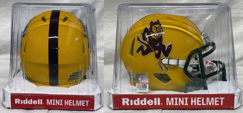 �A���]�i�X�e�C�g �T���f�r���Y �O�b�Y �w�����b�g Arizona State Sun Devils Helmet