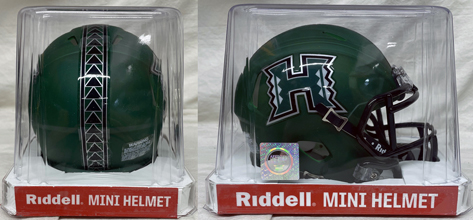 �n���C ���C���{�[ �E�H�[���A�[�Y �O�b�Y �w�����b�g Hawaii Rainbow Warriors Helmet