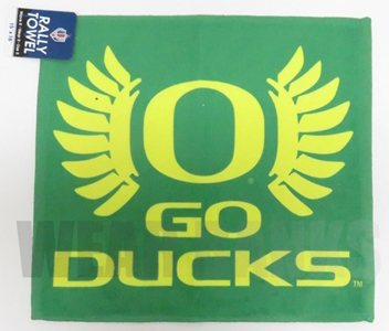 IS _bNX Oregon Ducks NCAA ObY  Towel  ( ^I )