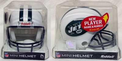 ubhEt@[u j[[NEWFbc ObY f VSR4 vJ ~jwbg 2008 / NFL ObY Brett Favre New York Jets VSR4 Mini Football Helmet 2008