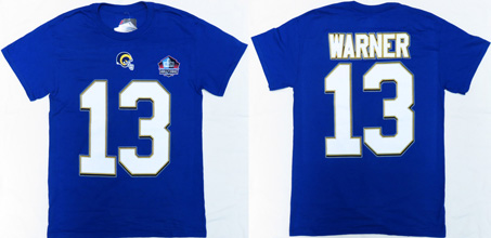 NFL Pro Football Hall of Fame St.Louis Rams Kurt Warner ( J[gE[i[ )wԍTVc